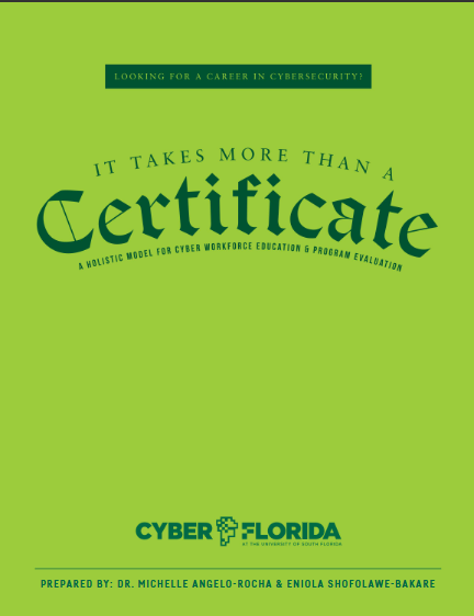 It takes more than a certificate